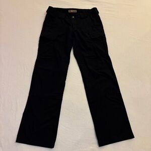 511 Tactical Cargo Canvas Utility Pants Women Size 6 Navy Blue Workwear